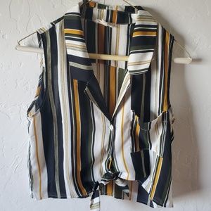 Chocolate Vintage Crop Top